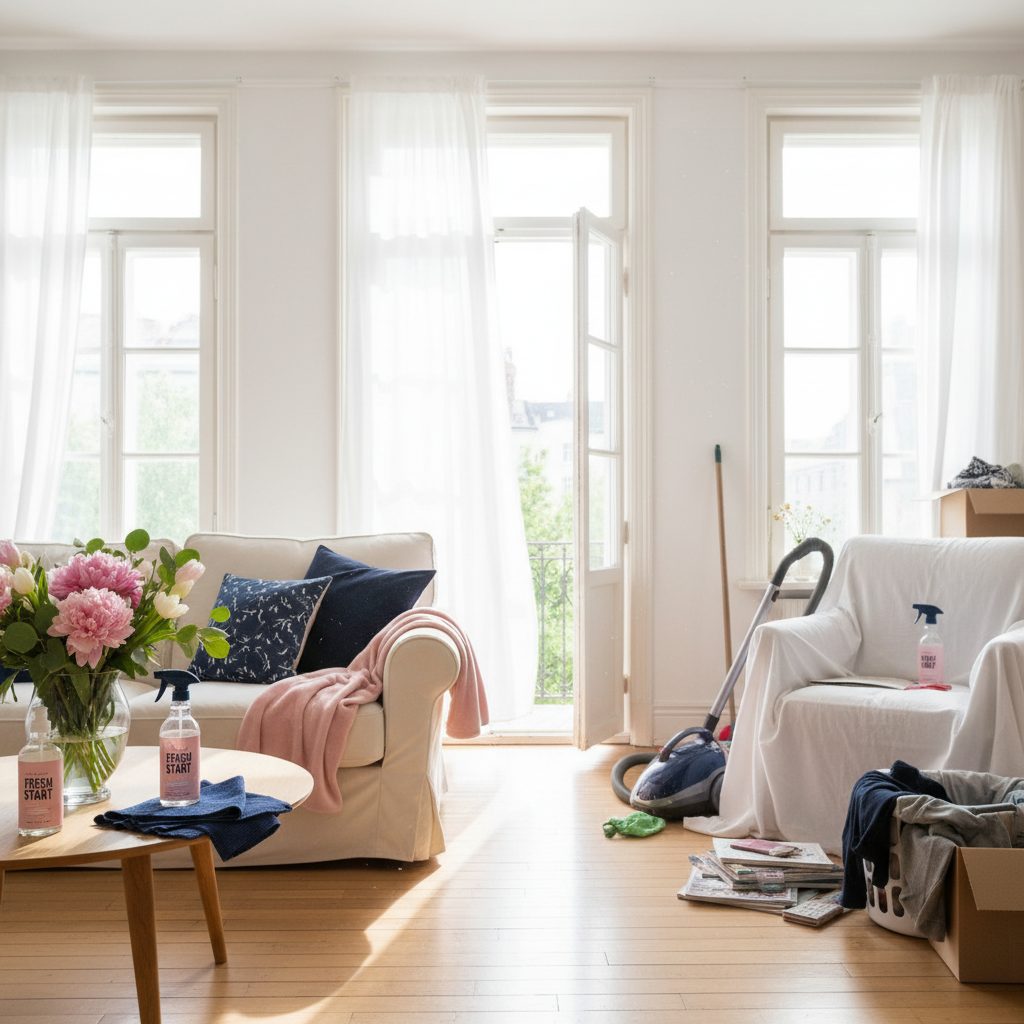 Spring cleaning checklist tips